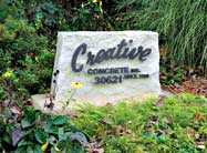 Creative Concrete is equipped to handle your job